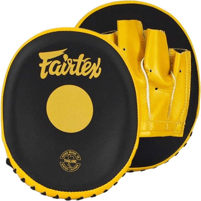

Лапы Fairtex FMV15 Black/Gold, Черный;желтый, FMV15