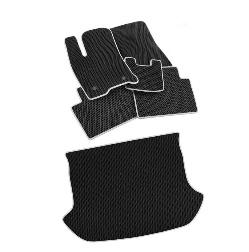 

EVA коврики для Geely Emgrand X7 2011-2019 Универсал ViceCar AM14004XR светло-серый, Emgrand