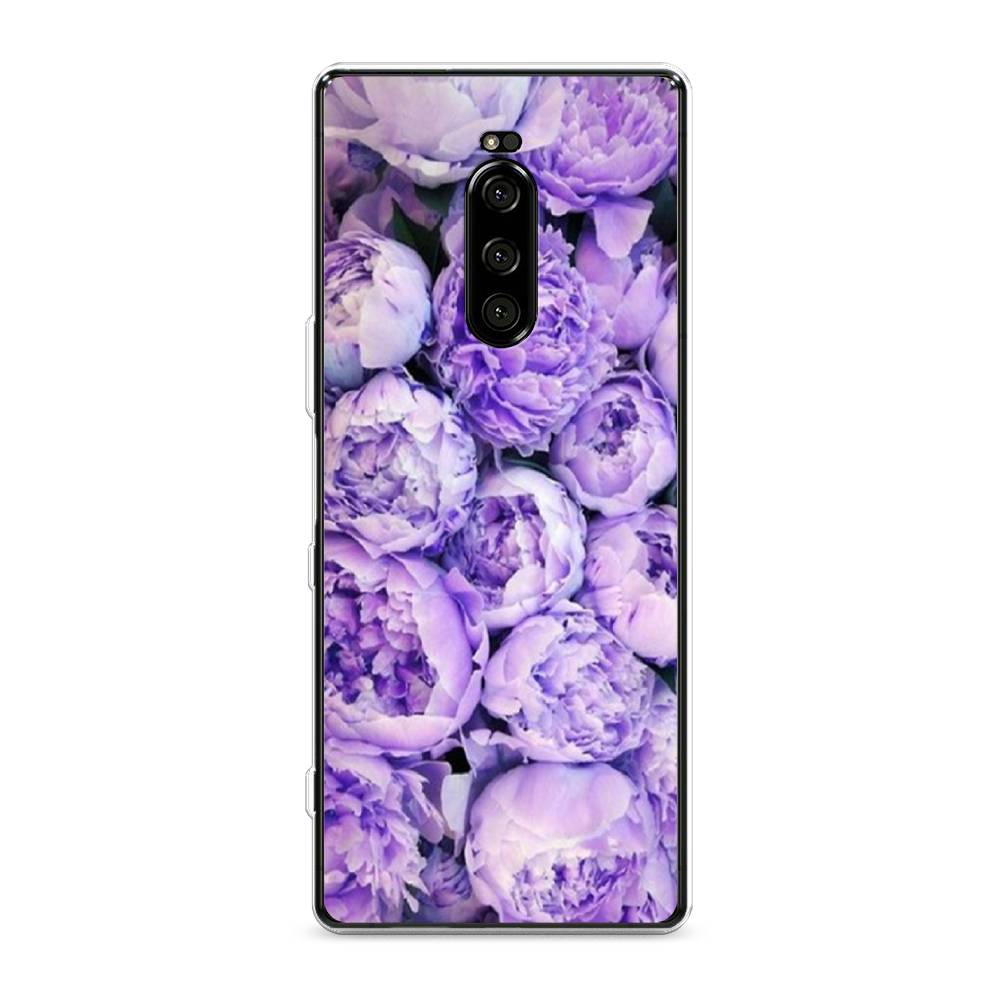 

Чехол Awog на Sony Xperia XZ4/Xperia 1 "Пионы сиреневые", Разноцветный, 53850-8
