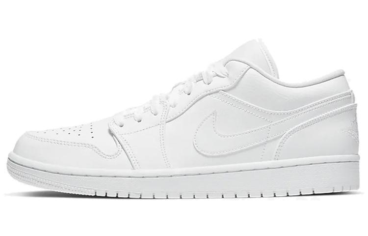 

Кеды унисекс Jordan Air Jordan 1 Low белые 45 EU, Белый, Air Jordan 1 Low