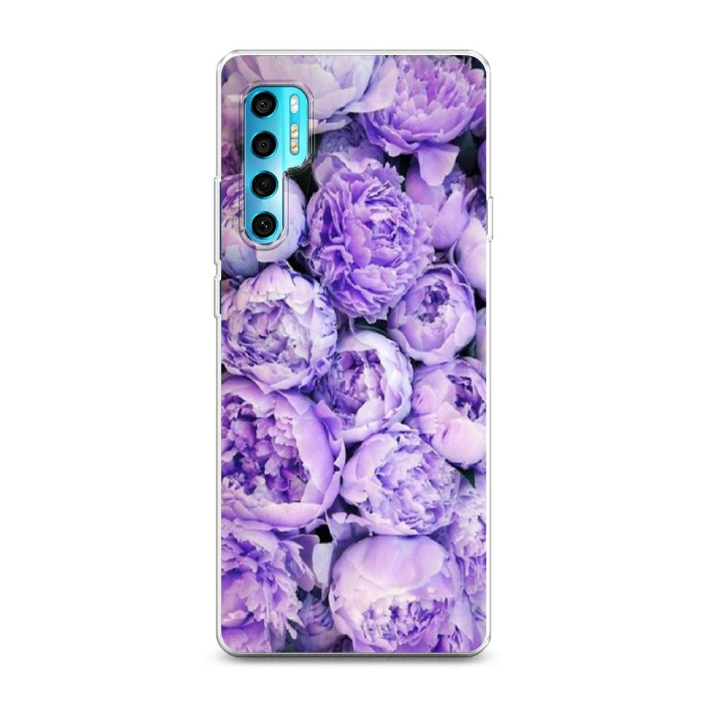 

Чехол Awog на TCL 20 Pro 5G "Пионы сиреневые", Разноцветный, 290850-8