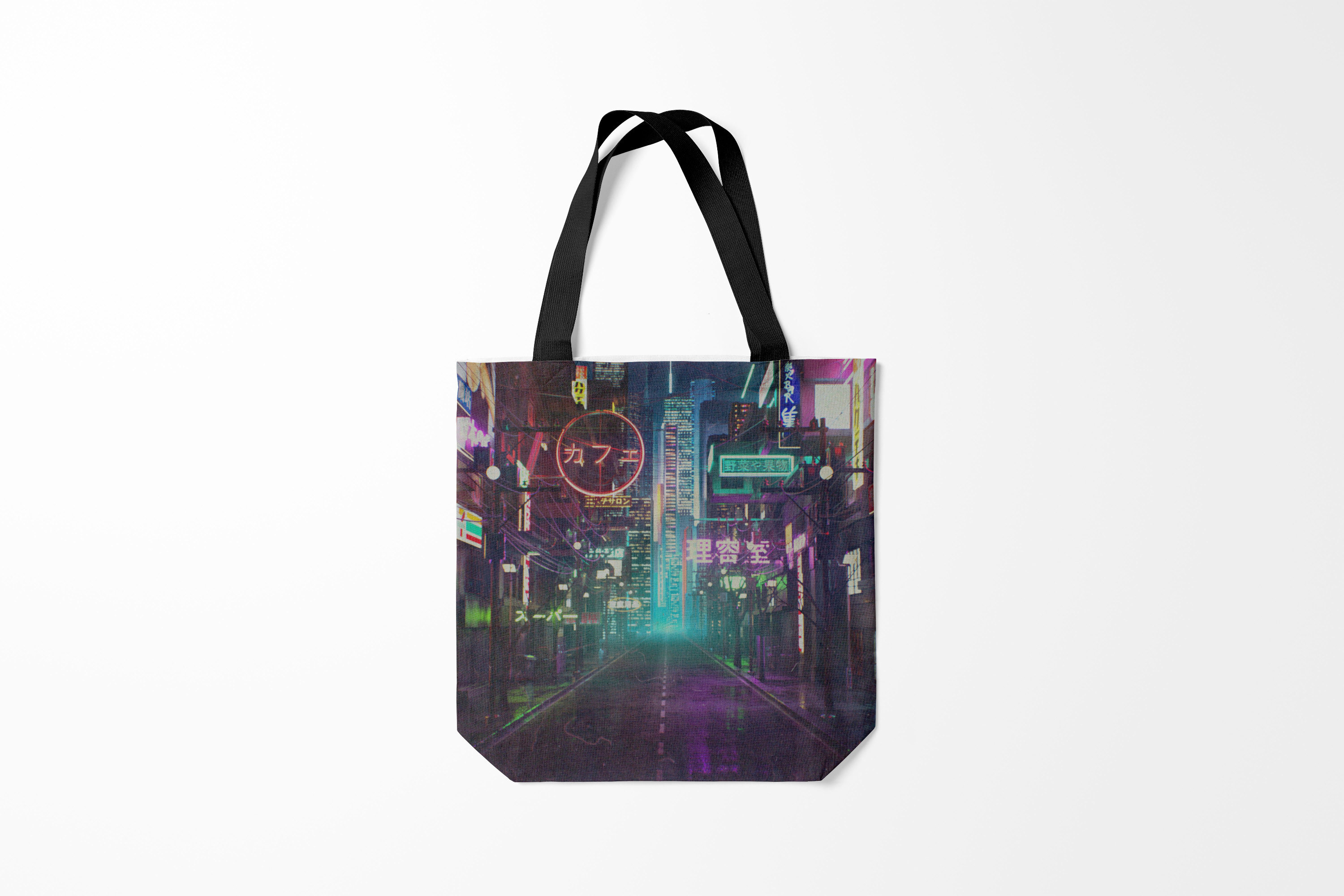 

Сумка шoппер унисекс Burnettie Япония Neon Tokyo, разноцветный, Япония Neon Tokyo