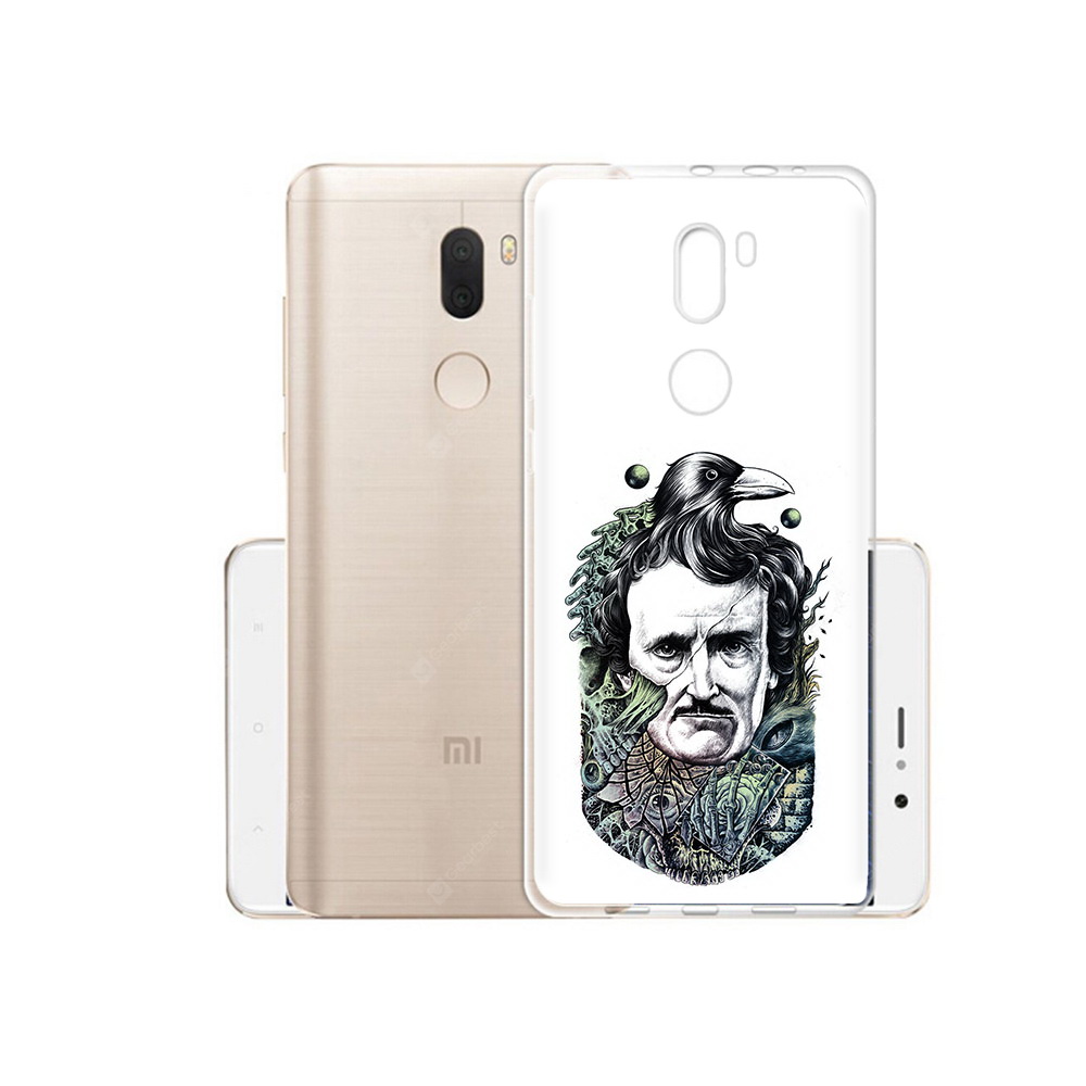 

Чехол MyPads Tocco для Xiaomi Mi 5S Plus Эдгар Аллан с вороном (PT48165.334.203), Прозрачный, Tocco