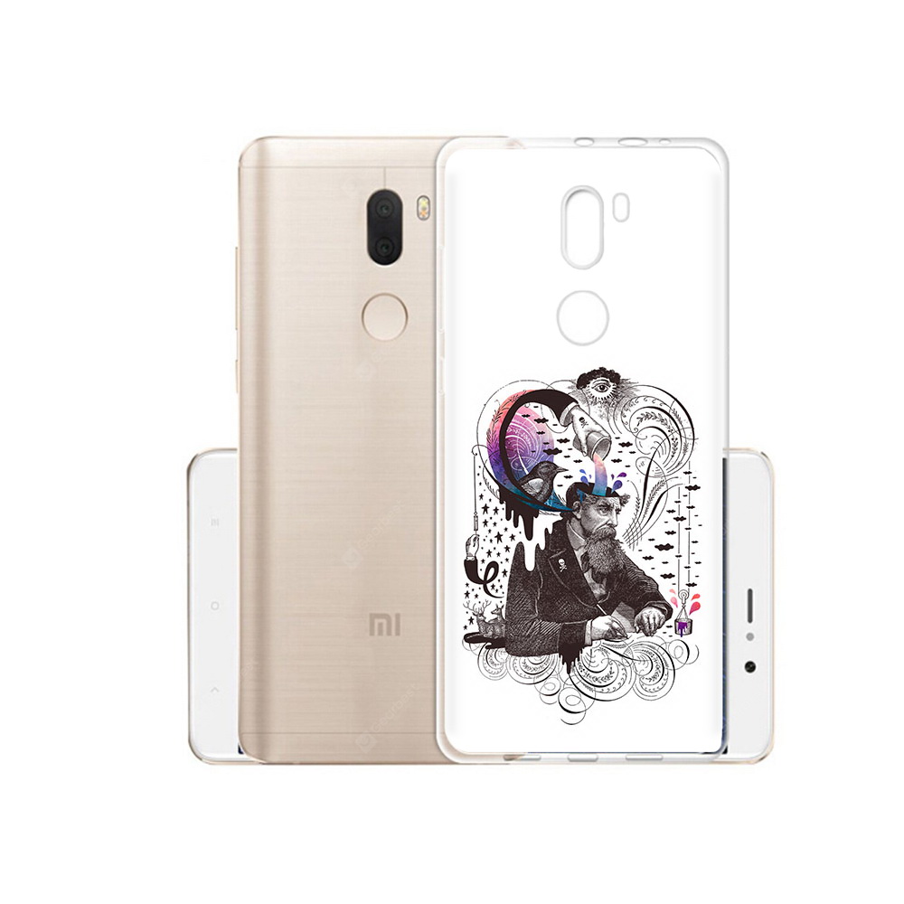 

Чехол MyPads Tocco для Xiaomi Mi 5S Plus абстракция думающий мужчина (PT48165.334.210), Прозрачный, Tocco