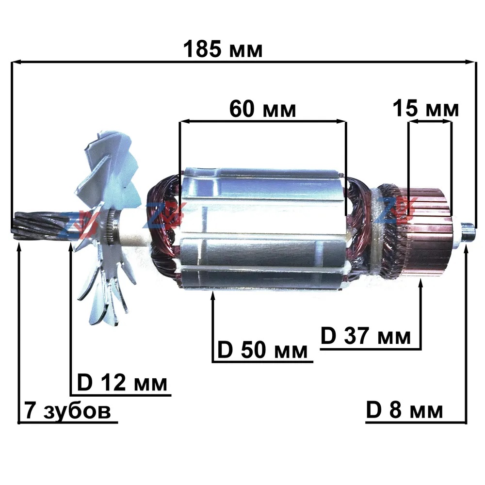 фото Якорь для алмазной дрели cayken 916 запчасть oem 16488