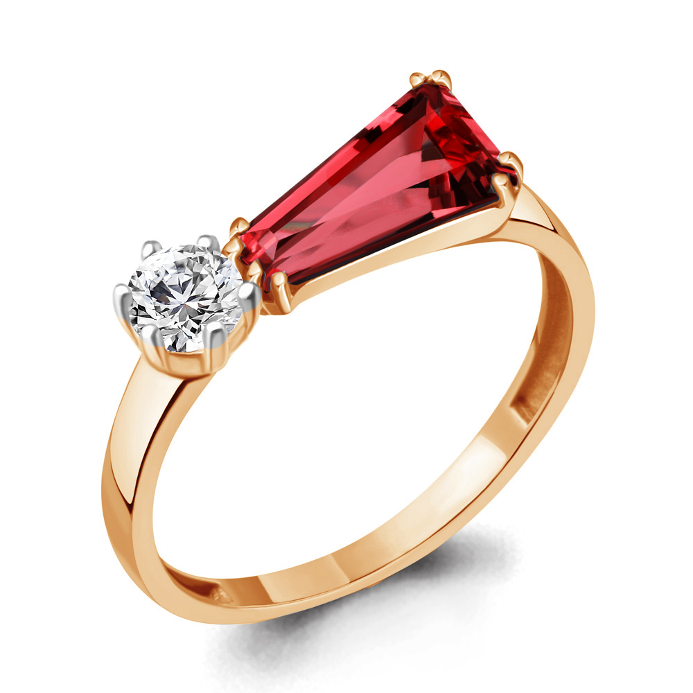

Кольцо из серебра р. 16 AQUAMARINE 6930385А_925_з, 6930385А_925_з