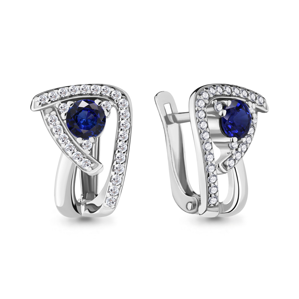 

Серьги из серебра 45242Б_925_р, 45242Б_925_р