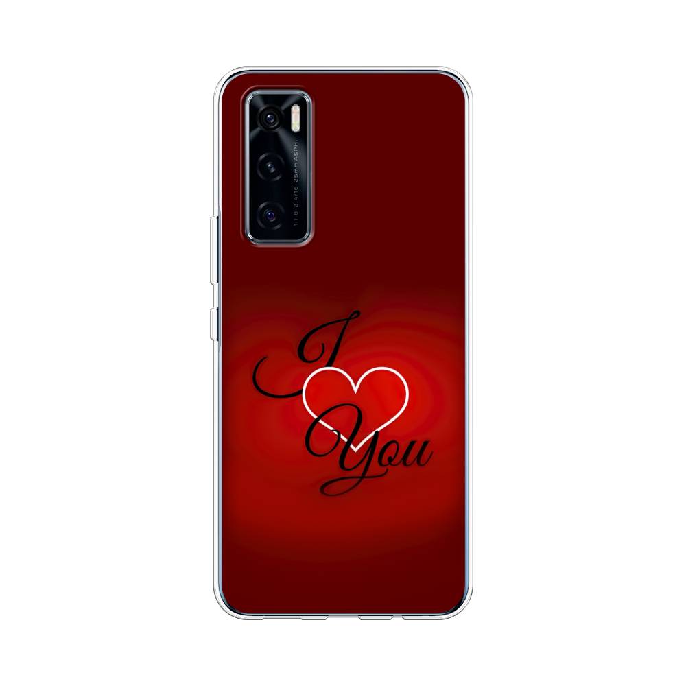 

Чехол Awog на Vivo V20 SE "I love you 3", Разноцветный, 263550-6