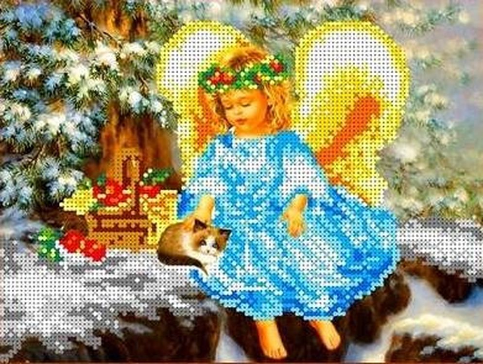 

Рисунок на ткани Каролинка В рождество ТКБА 4007