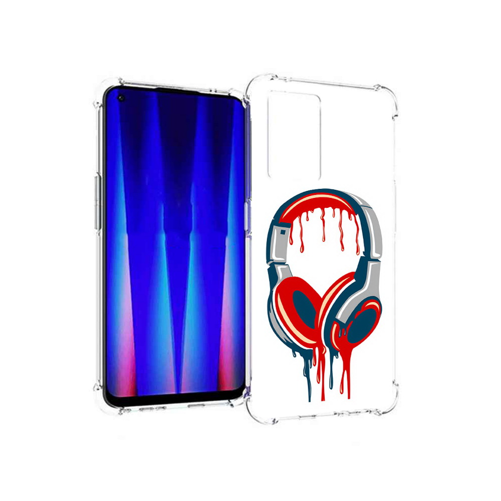 

Чехол MyPads Tocco для OnePlus Nord CE 5G не делай громко, Прозрачный, Tocco