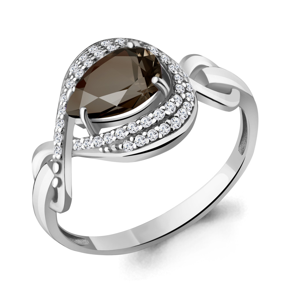 

Кольцо из серебра р. 18 AQUAMARINE 6552401А_925_р, 6552401А_925_р