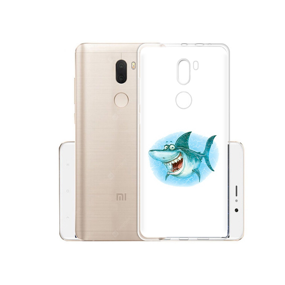 

Чехол MyPads Tocco для Xiaomi Mi 5S Plus веселая акула (PT48165.334.261), Прозрачный, Tocco