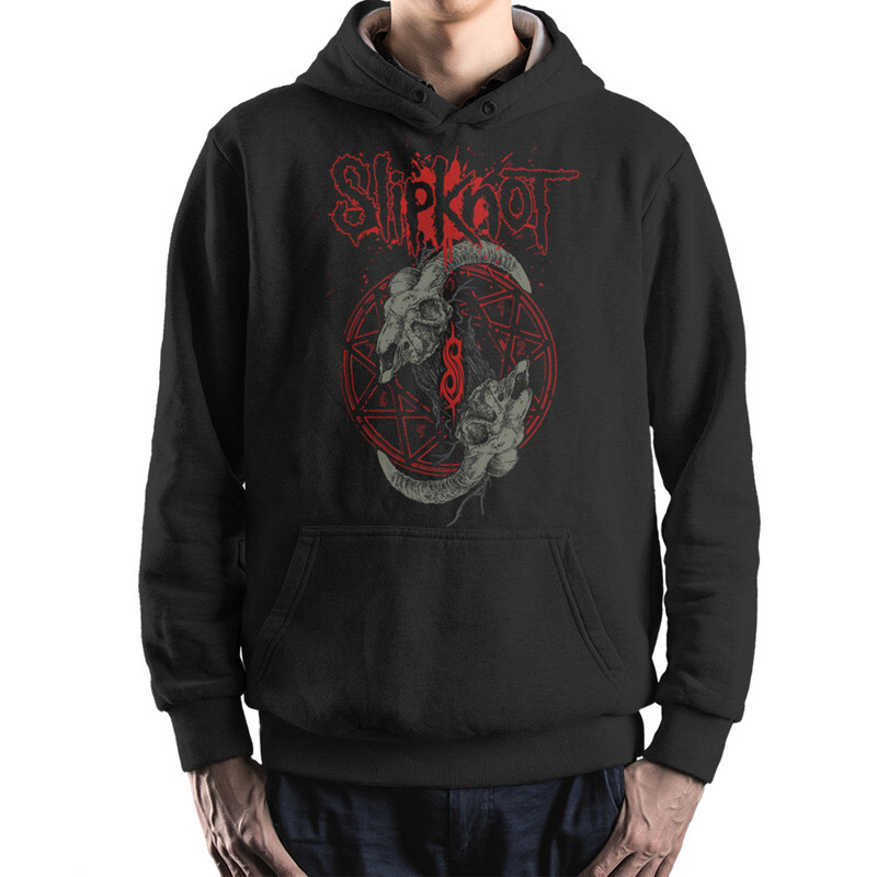 

Худи мужское Dream Shirts Slipknot черное 54 RU, Slipknot