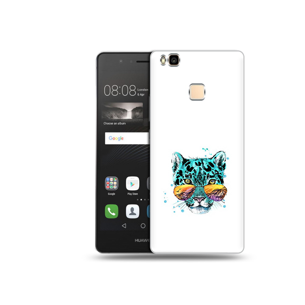 

Чехол MyPads Tocco для Huawei P9 Lite голубой лео (PT74547.57.294), Прозрачный, Tocco