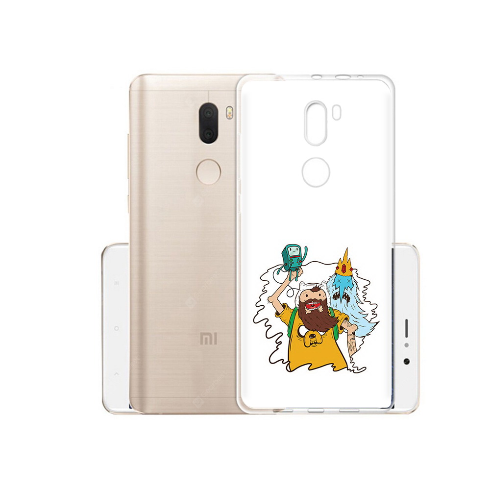 

Чехол MyPads Tocco для Xiaomi Mi 5S Plus время приключений старый Финн (PT48165.334.279), Прозрачный, Tocco