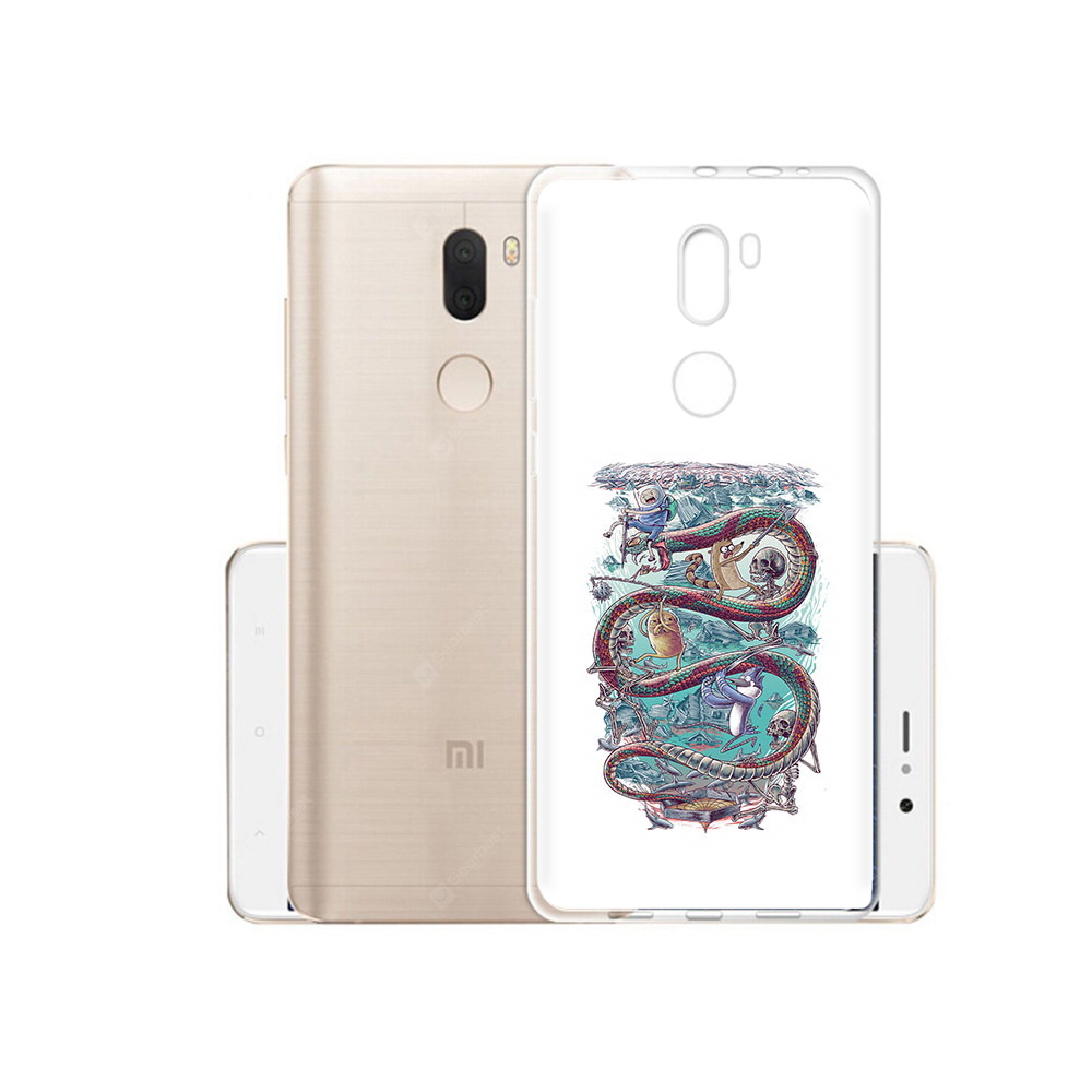 

Чехол MyPads Tocco для Xiaomi Mi 5S Plus время приключений страшилка (PT48165.334.280), Прозрачный, Tocco