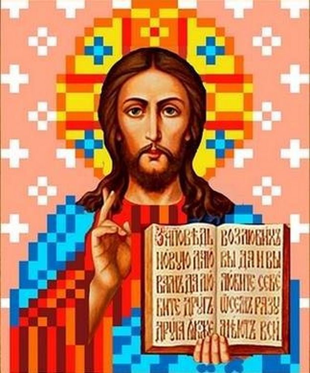 

Рисунок на ткани Каролинка Господь Вседержитель ТКБИ 6024