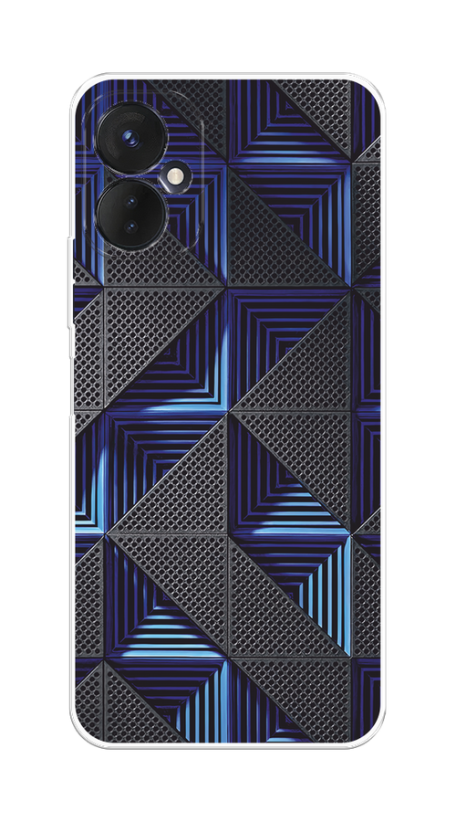

Чехол на Tecno Spark 9 Pro "IBM", Серый;синий, 301950-3