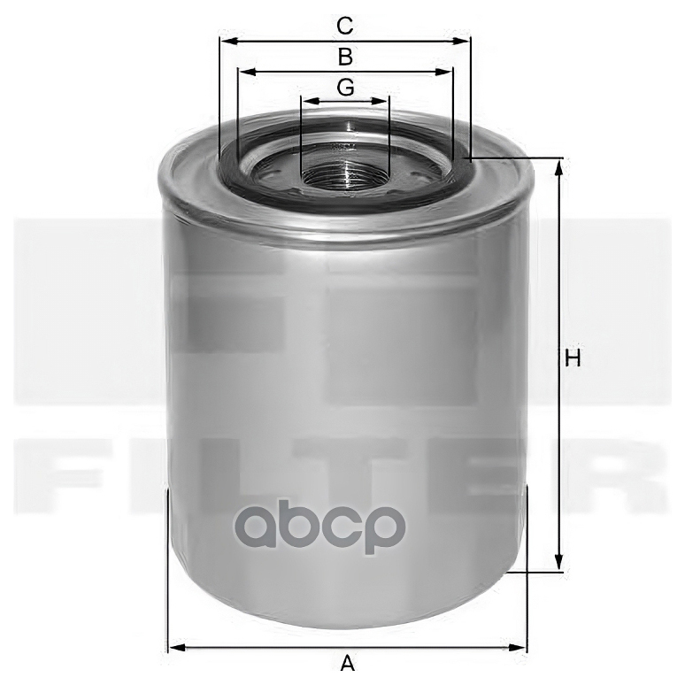 фото Фильтр масляный infiniti/nissan/renault mot.3,0dci fil filter zp06 fil filter арт.zp06