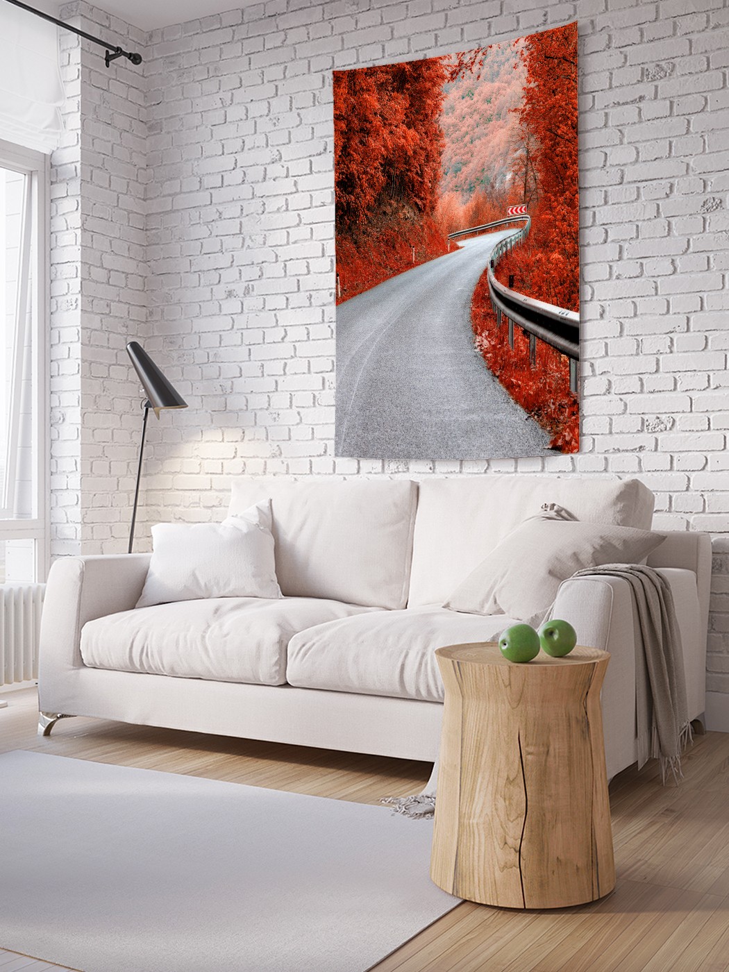 

Вертикальное фотопанно на стену JoyArty Крутые повороты 150x200 см, Крутые повороты