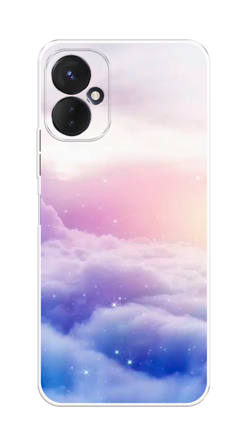 

Чехол на Tecno Spark 9 Pro "Небеса", Голубой;белый;розовый, 301950-2