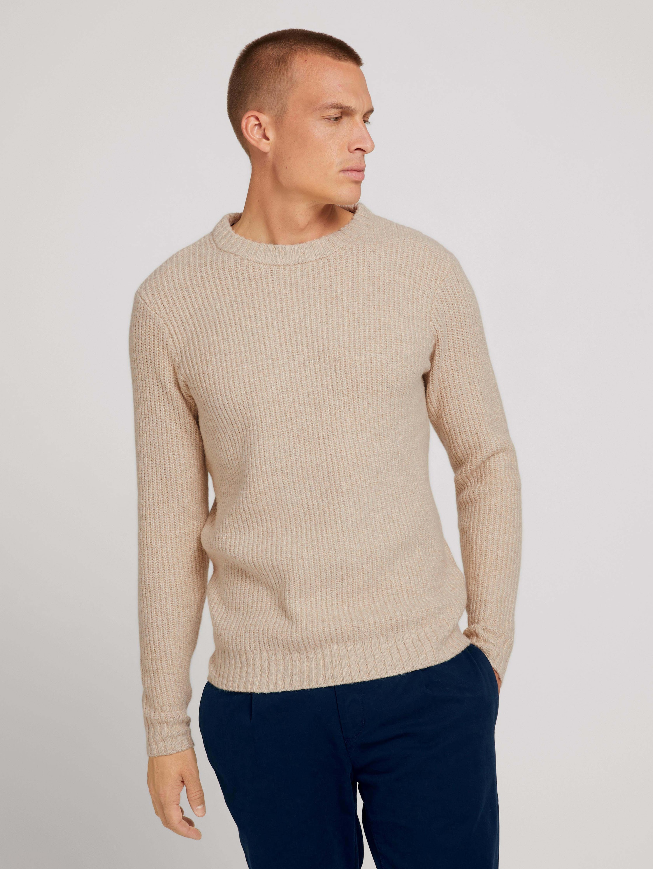 

Джемпер мужской TOM TAILOR 1028464 коричневый L, 1028464