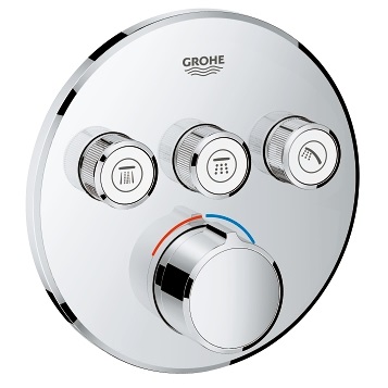 Смеситель для душа встраиваемый без подключения шланга GROHE SmartControl 29146000 71608000 logis e смеситель для душа однорычажный см внешняя скрытая часть