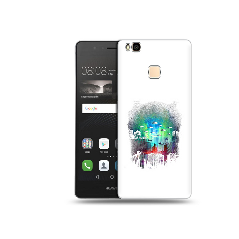 

Чехол MyPads Tocco для Huawei P9 Lite город в свечении (PT74547.57.296), Прозрачный, Tocco