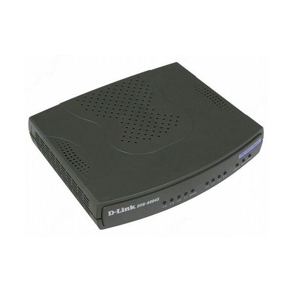 

IP-телефон D-Link DVG-6004S черный (790069292514), DVG-6004S