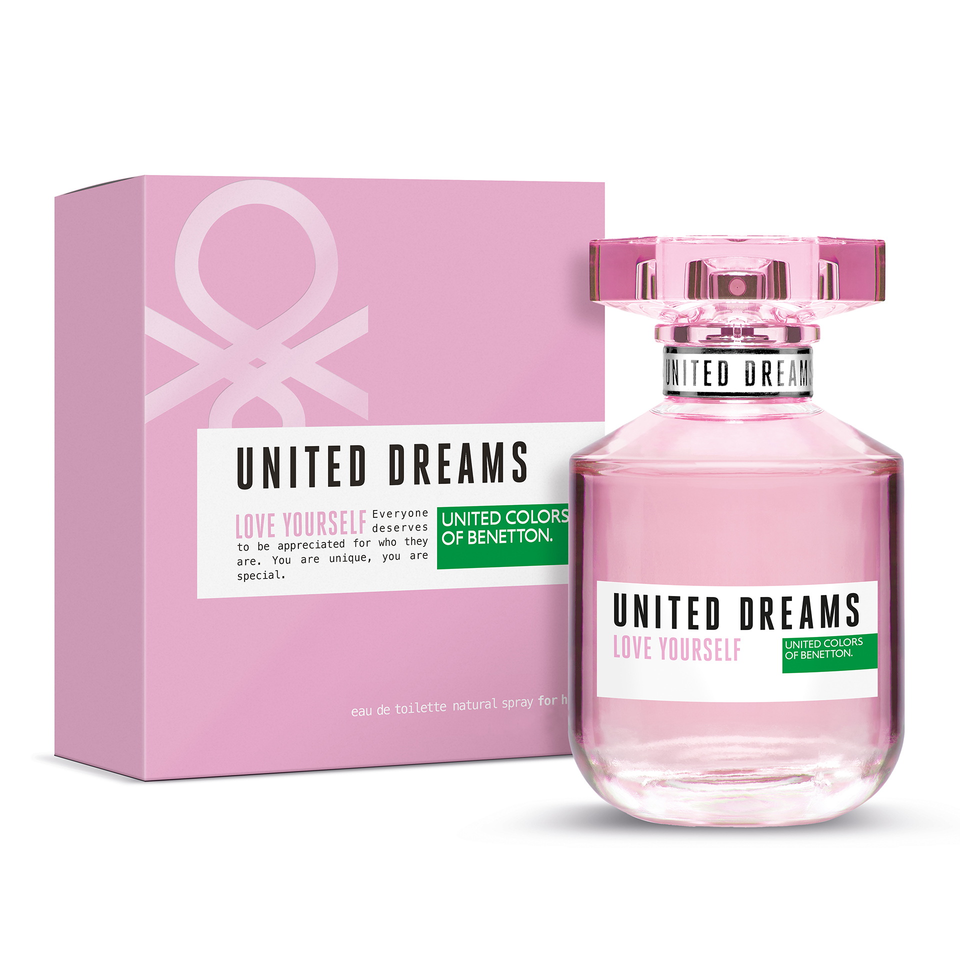 Туалетная вода United Colors of Benetton United Dreams Love Yourself репак, 50 мл