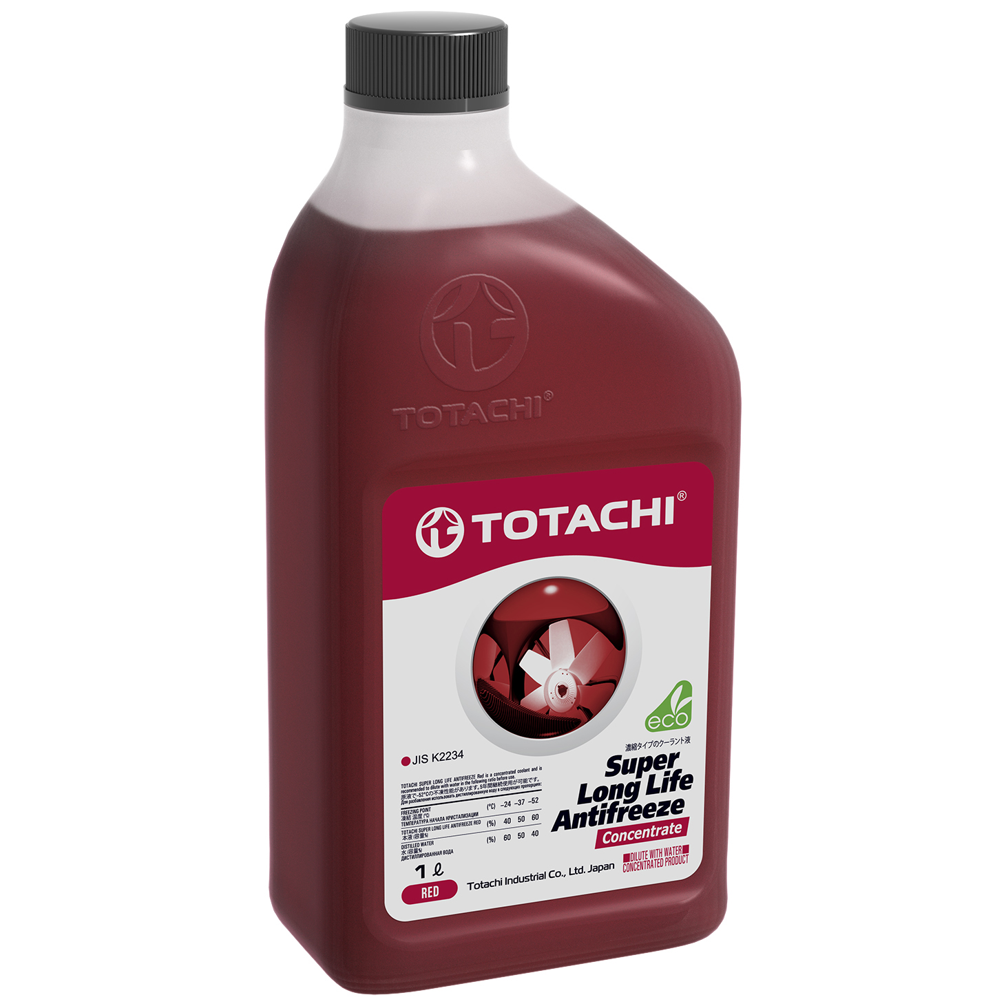 фото Концентрат антифриза totachi super long life red 1 л 43301