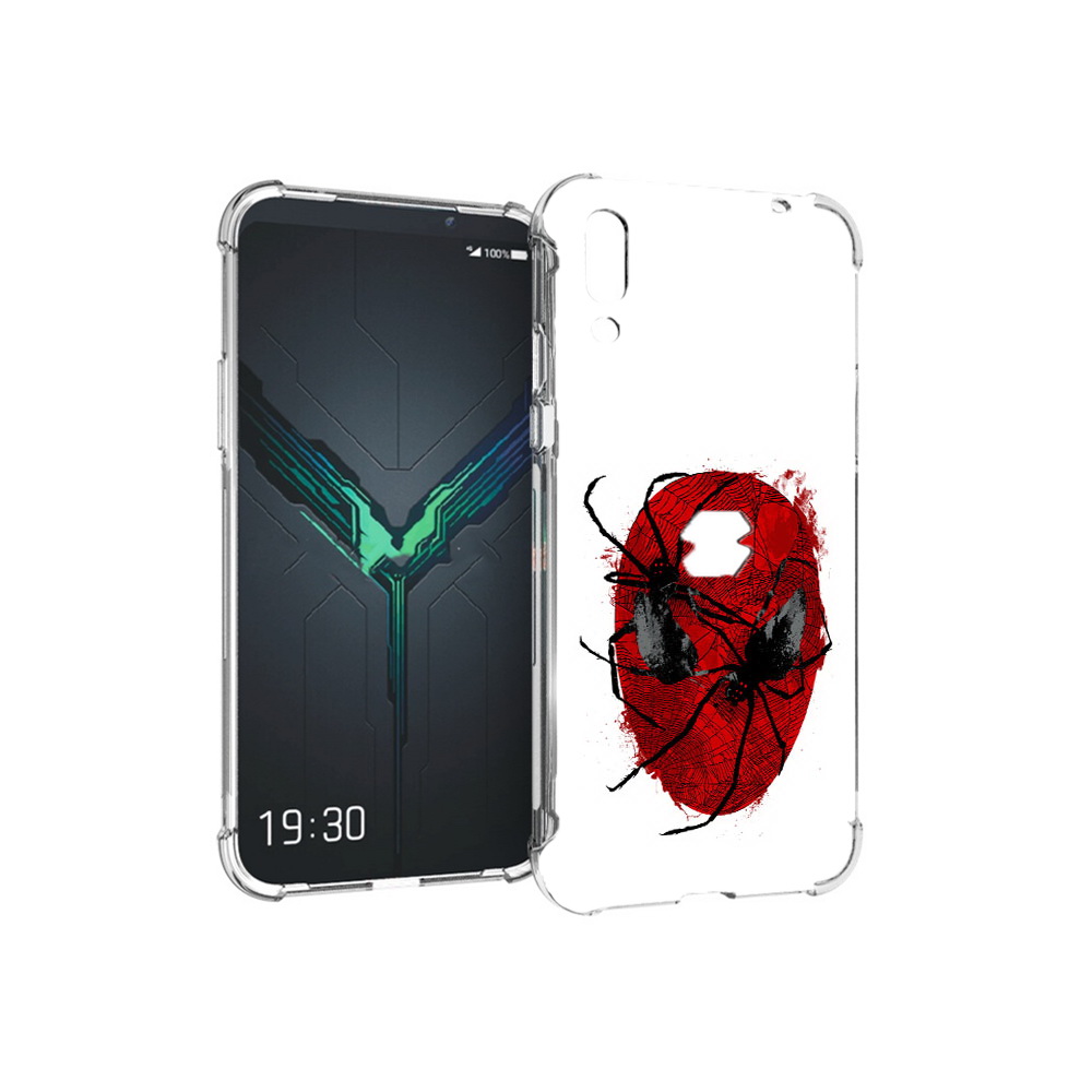 

Чехол MyPads Tocco для Xiaomi Black Shark 2 человек паук (PT144492.263.673), Прозрачный, Tocco
