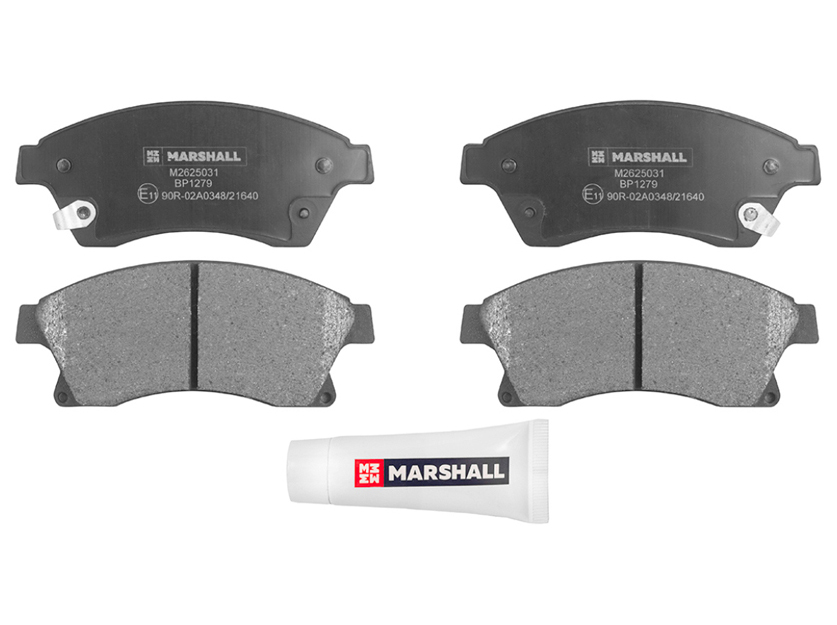 

Тормозные колодки MARSHALL Autoparts передние дисковые m2625031