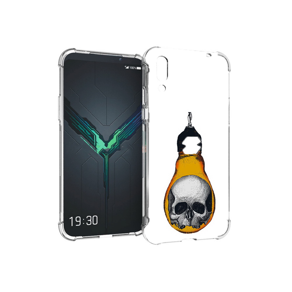 Чехол MyPads Tocco для Xiaomi Black Shark 2 череп в лампочке (PT144492.263.676)