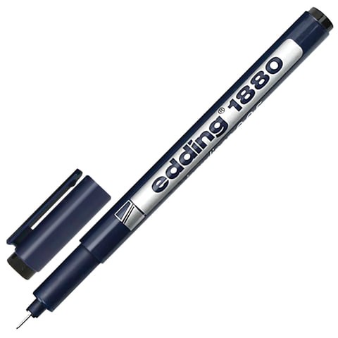 Ручка капиллярная EDDING DRAWLINER E-1880-0.05/1 черная