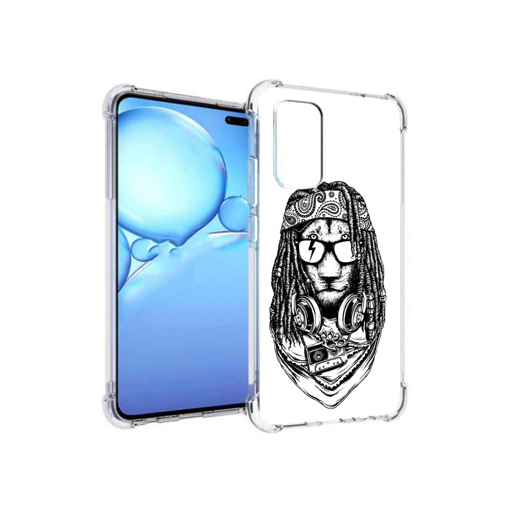 

Чехол MyPads Tocco для Vivo V19 дреды льва (PT147328.392.338), Прозрачный, Tocco