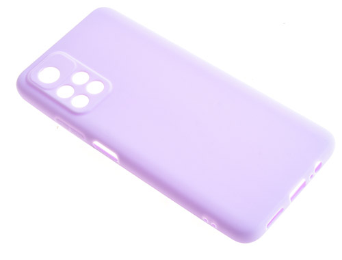 фото Силиконовый чехол tpu case для xiaomi redmi note 11 5g, lilac pc