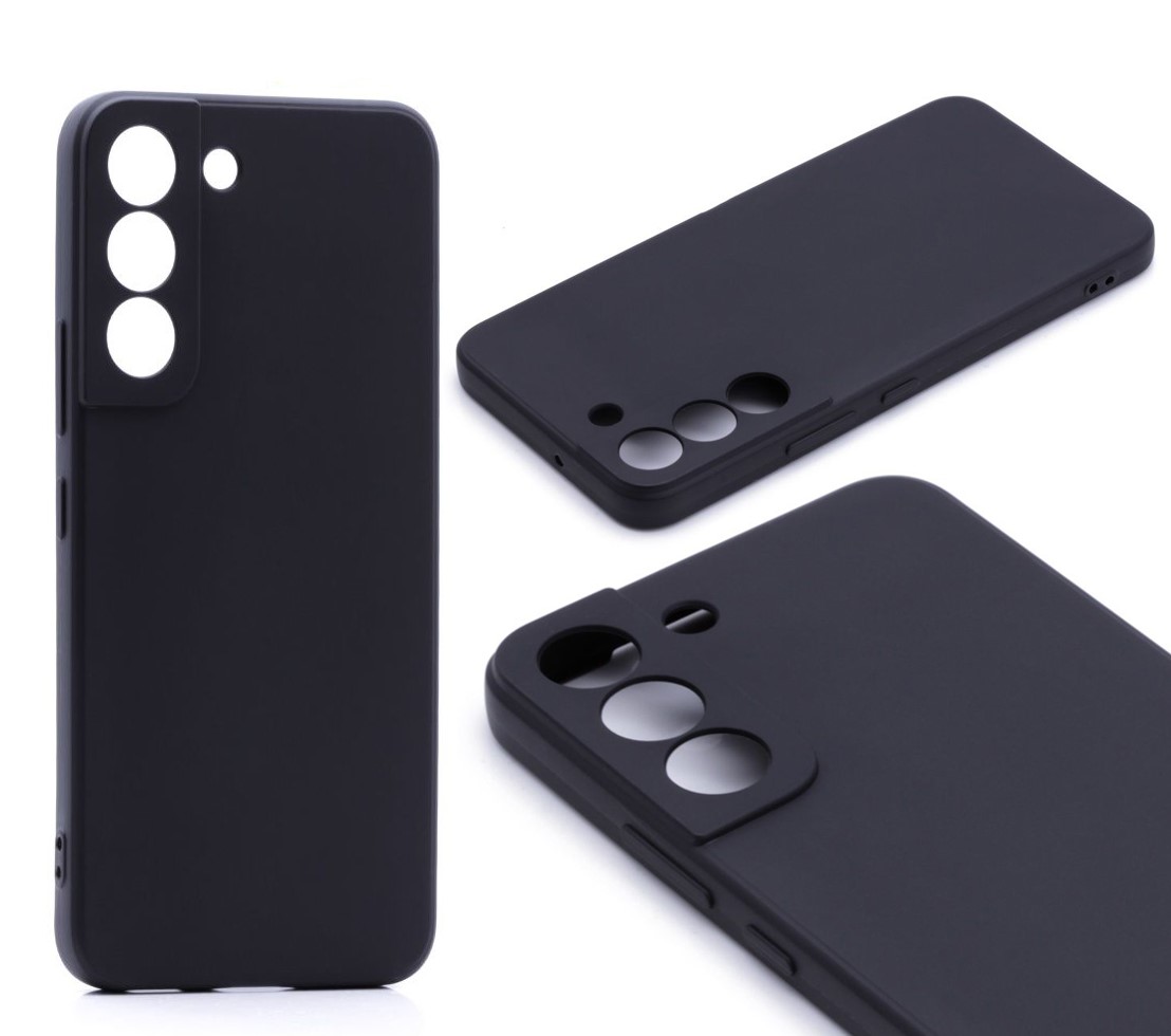 

Силиконовый чехол TPU Case для Samsung S22 Black, Черный