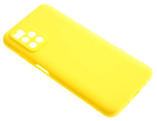 фото Силиконовый чехол tpu case для xiaomi redmi 10 yellow pc