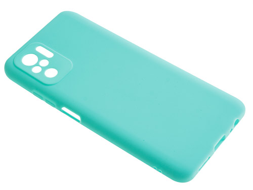 фото Силиконовый чехол tpu case для xiaomi redmi note 10 4g turquoise pc