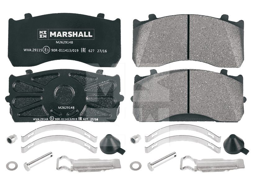 

Тормозные колодки MARSHALL Autoparts m2629148