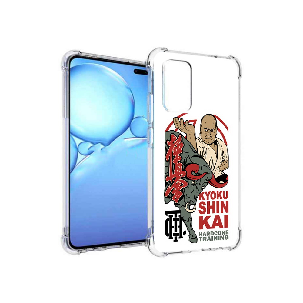 

Чехол MyPads Tocco для Vivo V19 единоборства рисунок (PT147328.392.343), Прозрачный, Tocco