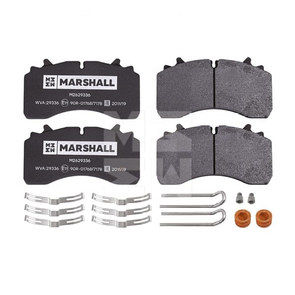 

Тормозные колодки MARSHALL Autoparts m2629336