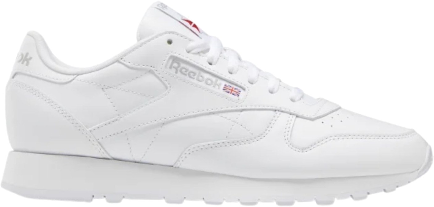 

Кроссовки унисекс Reebok Classic Leather белые 12.5 US, Белый, Classic Leather