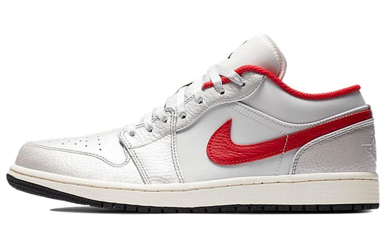 

Кеды унисекс Jordan Air Jordan 1 low белые 43 EU, Белый, Air Jordan 1 low