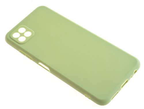 фото Силиконовый чехол tpu case для samsung a22s green pc