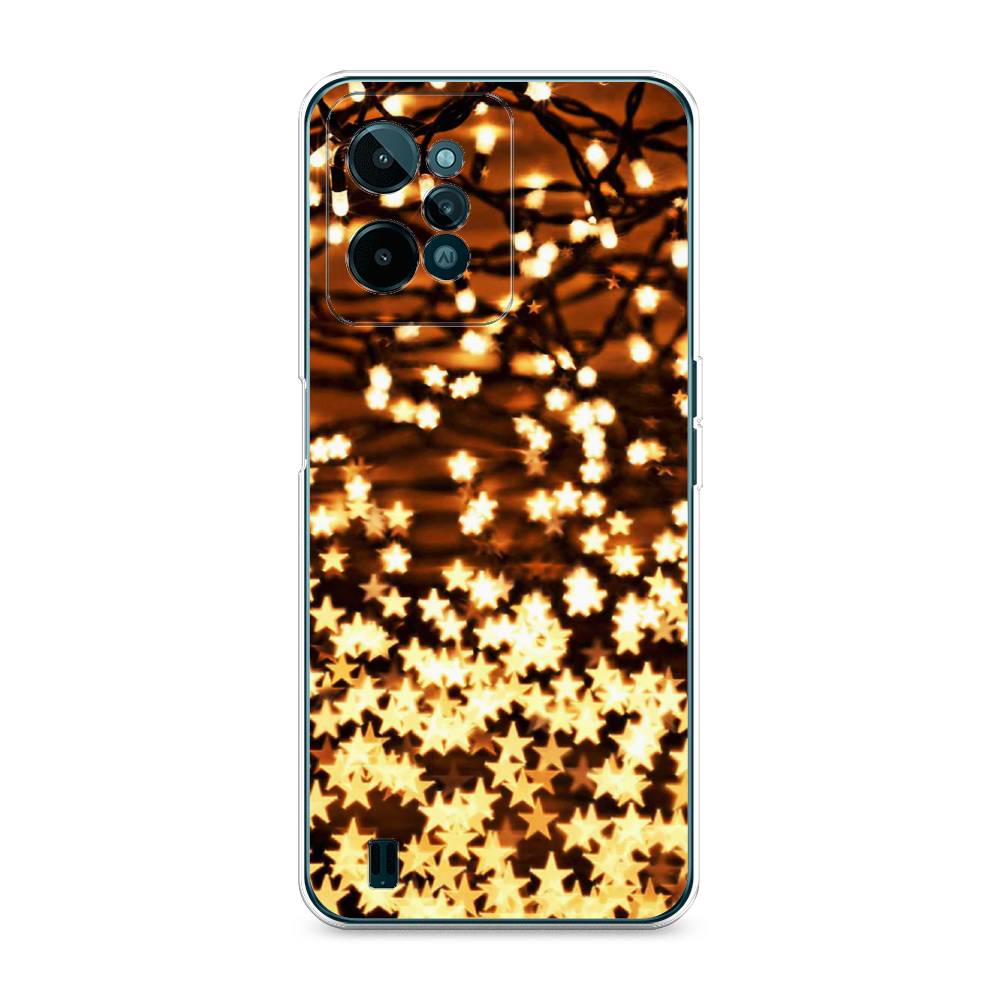 

Чехол на Realme C31 "Новогодняя гирлянда", Золотистый, 259350-5