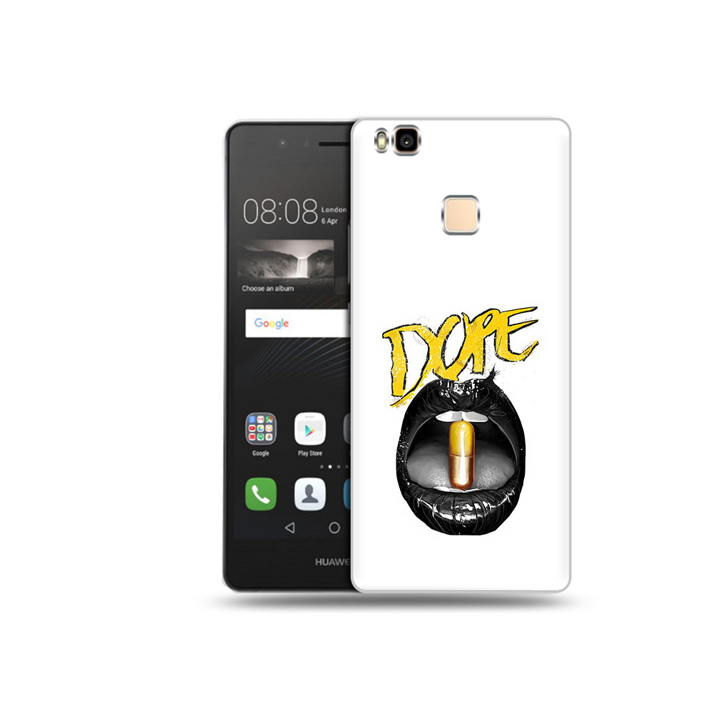 Чехол MyPads Tocco для Huawei P9 Lite губы (PT74547.57.303)