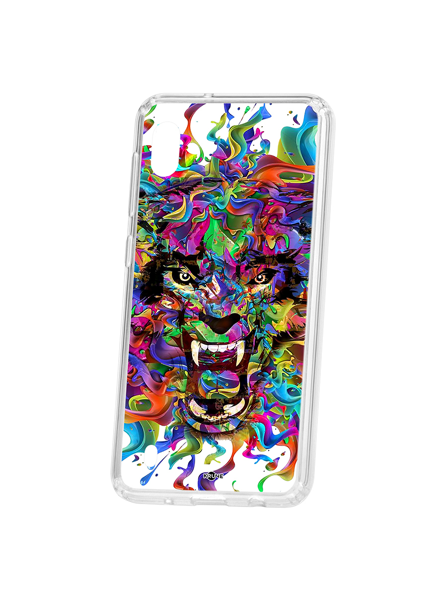 фото Чехол на samsung galaxy a10 2019 kruche print colored beast кruче