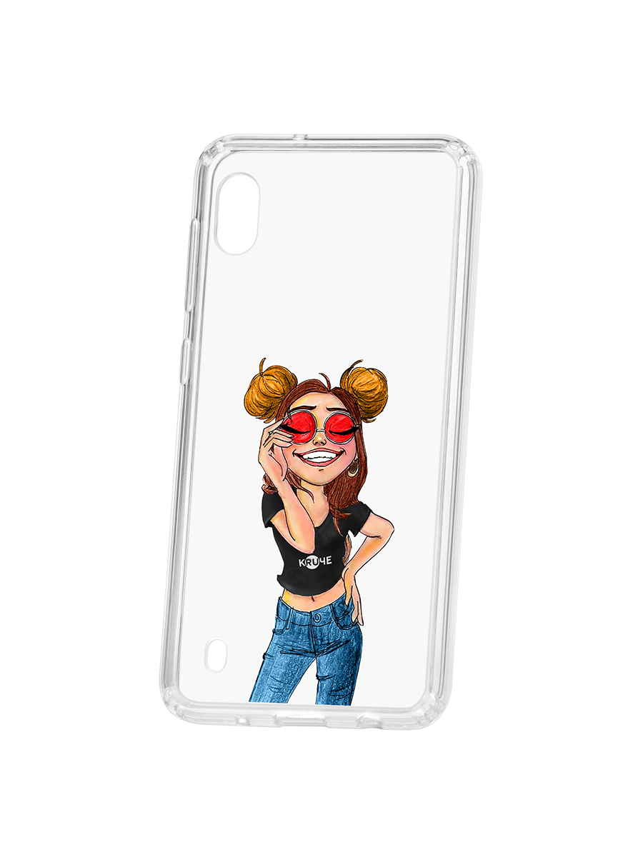 Чехол на Samsung Galaxy A10 2019 Kruche Print Smiling